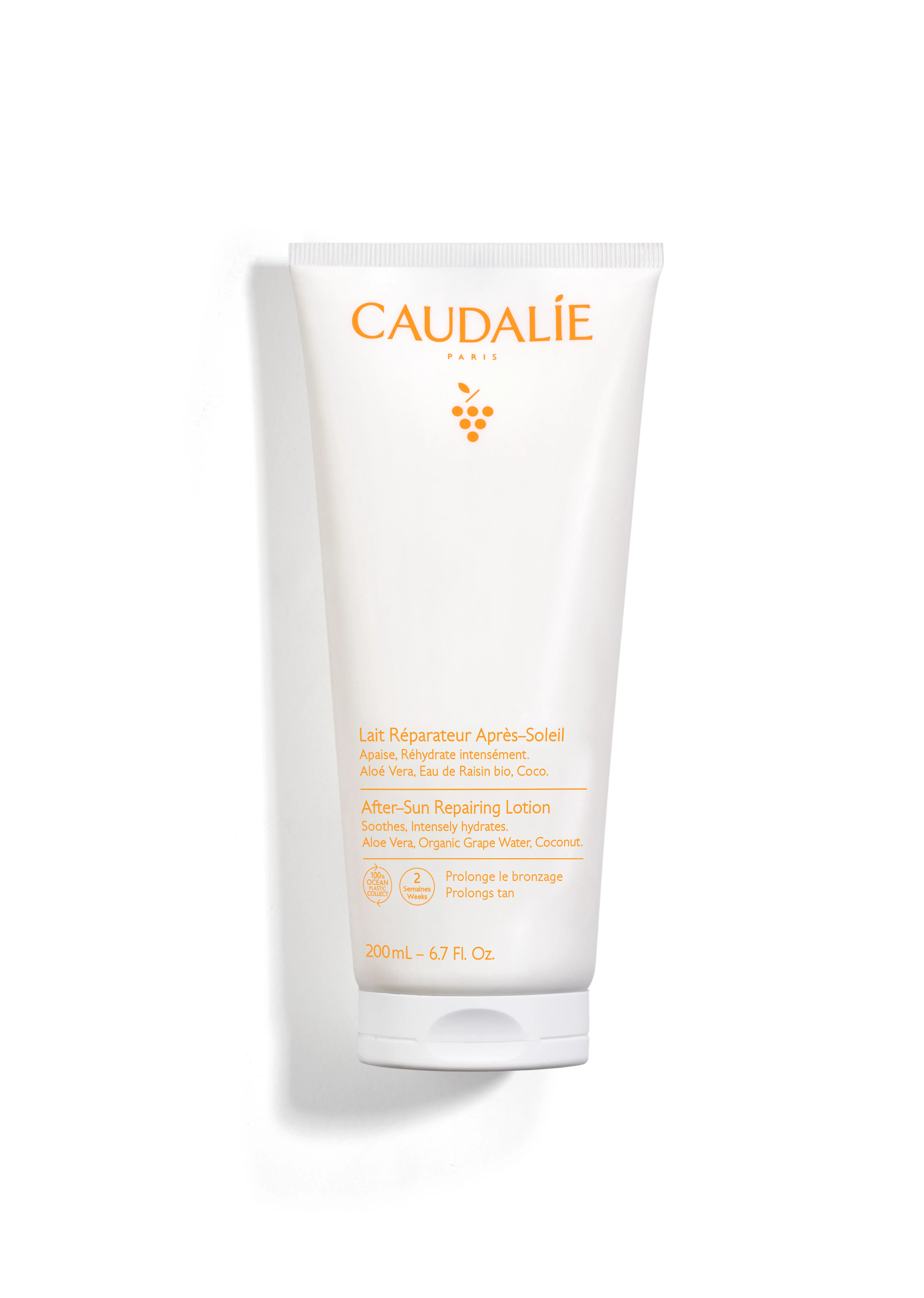 Caudalie Vinosun Protect regenerujące mleczko po opalaniu, 200 ml
