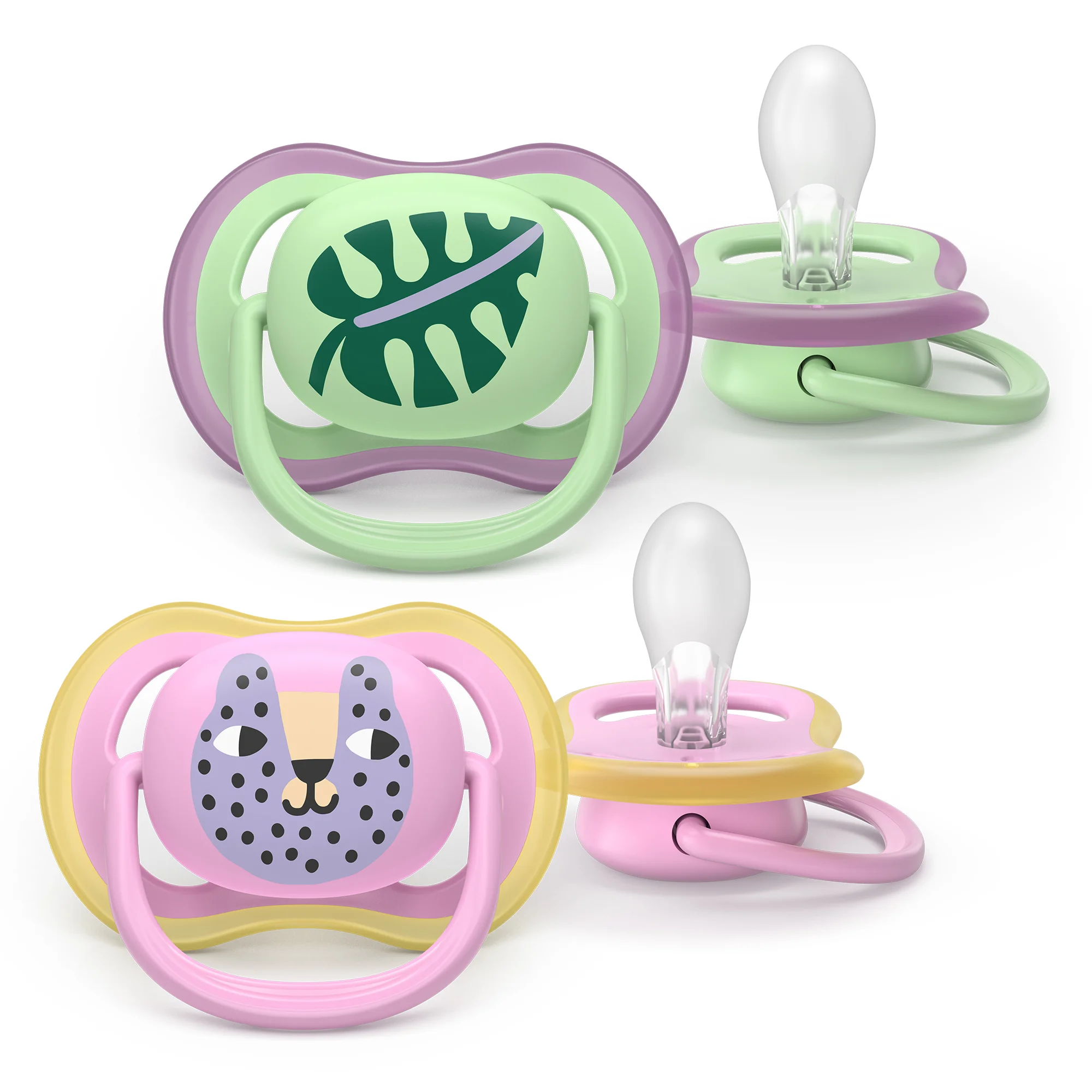 Philips Avent Ultra Air ortodontyczny smoczek uspokajający 6-18 m, 2 sztuki