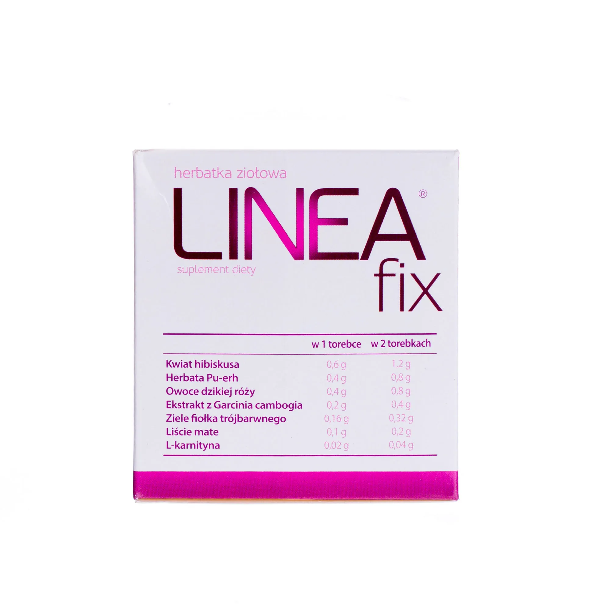 Linea fix, suplement diety, 20 torebek 