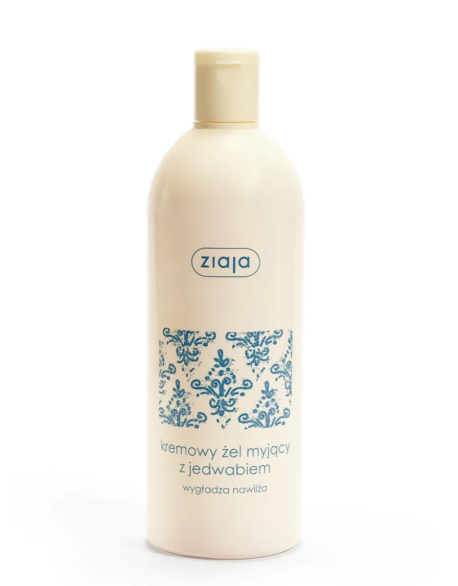Ziaja Jedwab kremowy żel myjący z jedwabiem, 500 ml