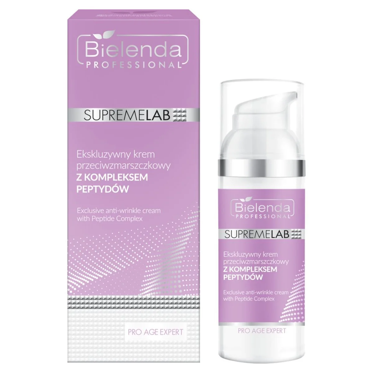 Bielenda Professional SupremeLab ekskluzywny krem przeciwzmarszczkowy z kompleksem peptydów, 50 ml