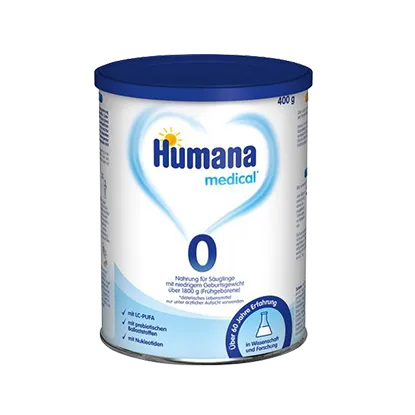 Humana 0, mleko modyfikowane, proszek, 400 g