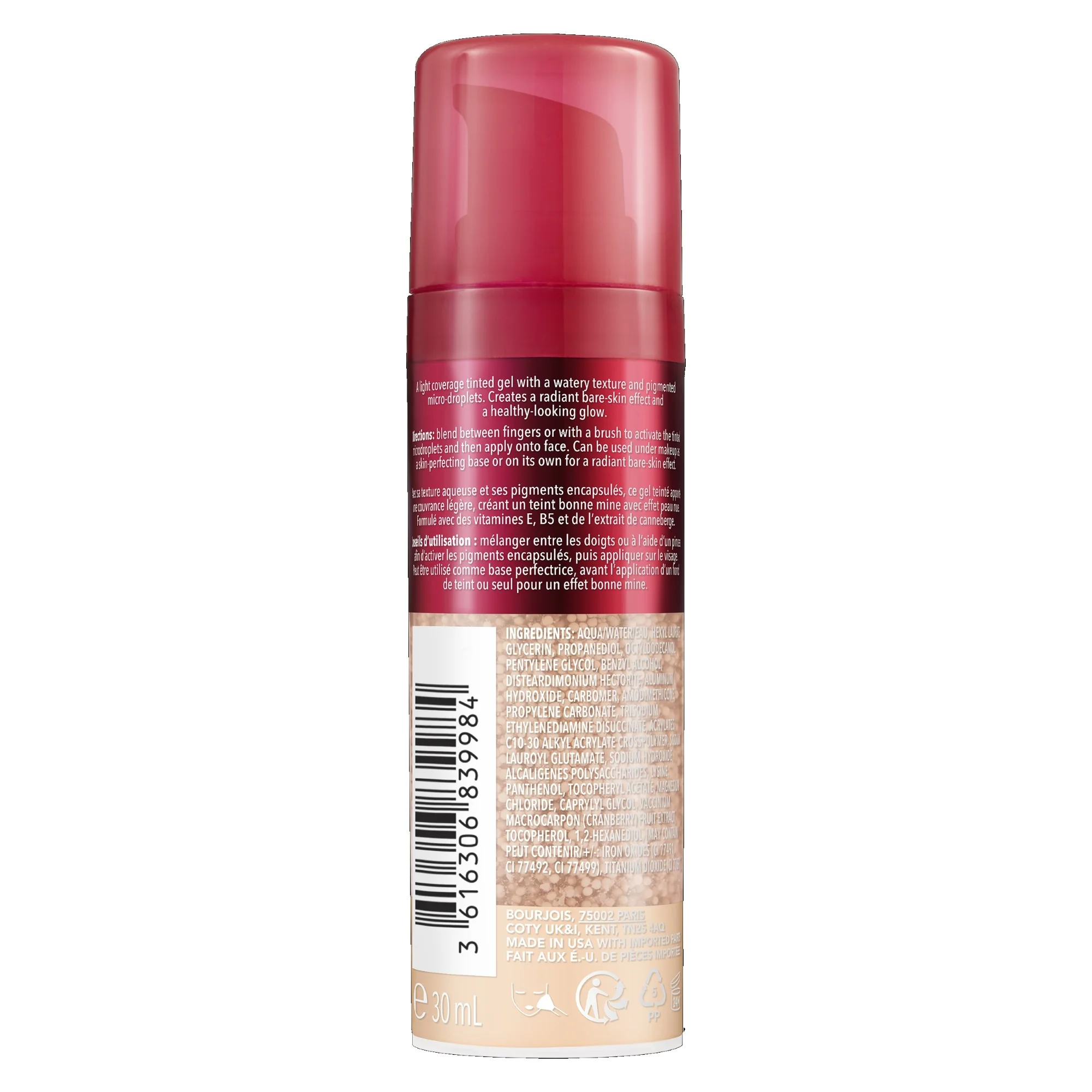 Bourjois Healthy Mix esencja do twarzy, tint, 015 Fair Light, 30 ml