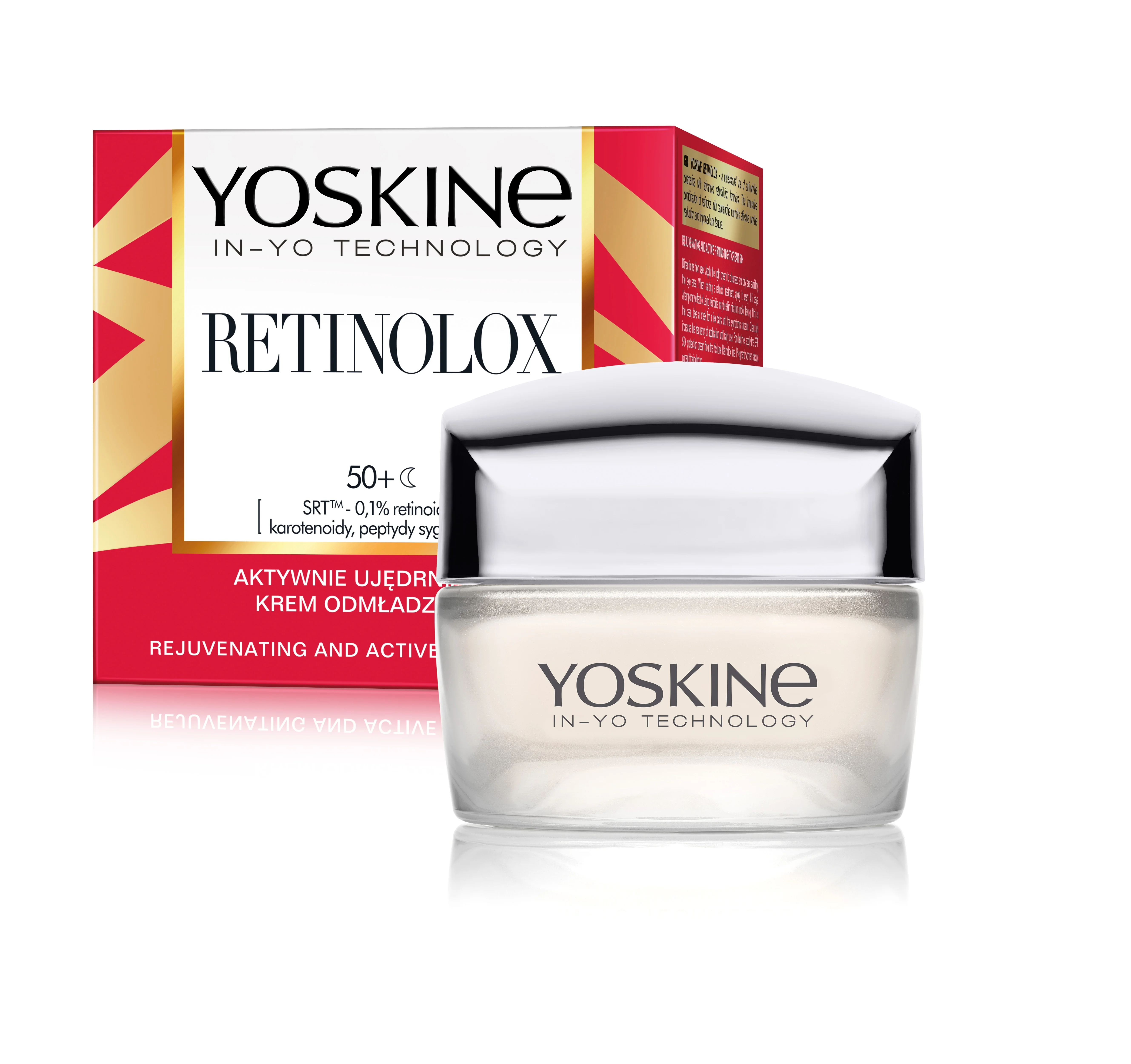 Yoskine Retinolox ujędrniający krem odmładzający na noc 50+, 50 ml