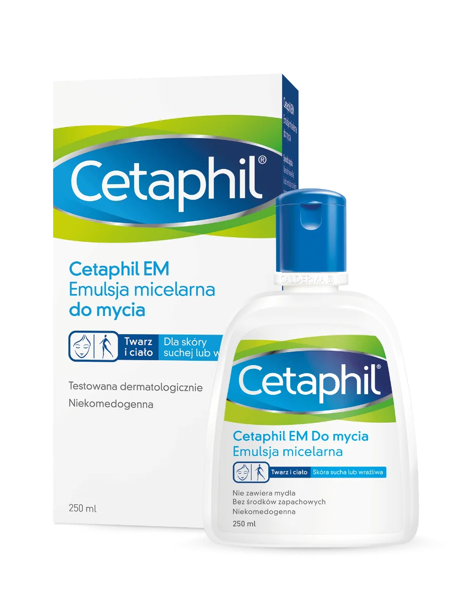Cetaphil EM, emulsja micelarna do mycia, 250 ml