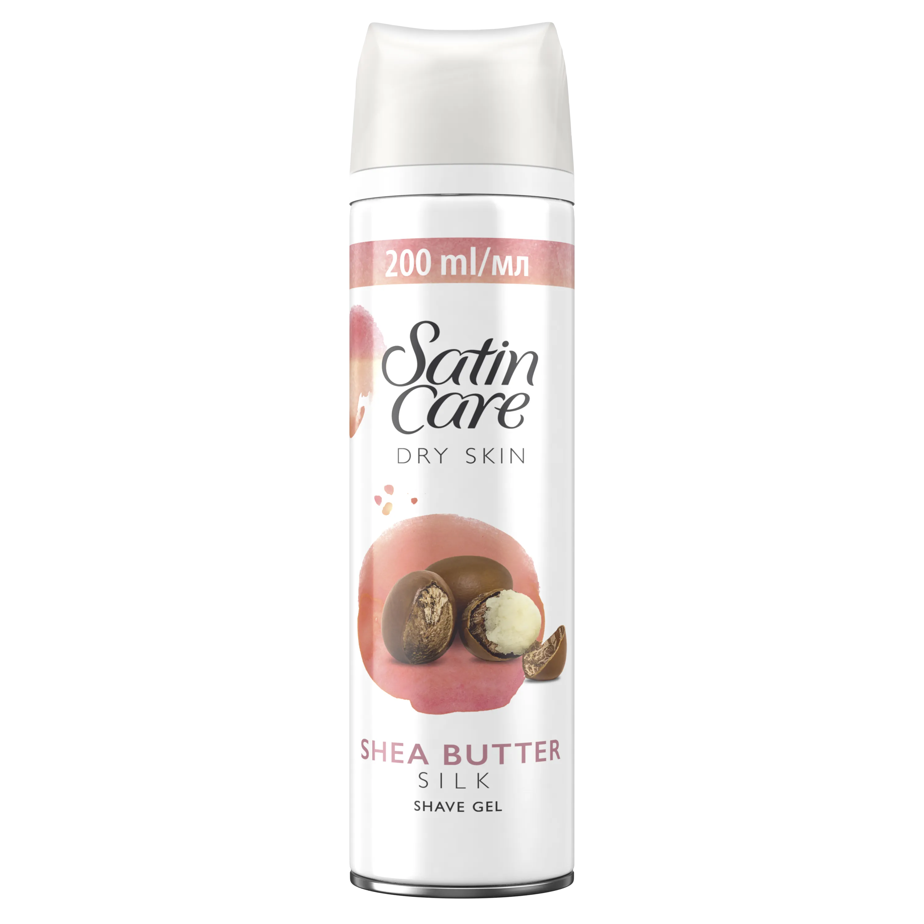 Gillette Satin Care Dry Skin żel do golenia skóry suchej dla kobiet, 200 ml