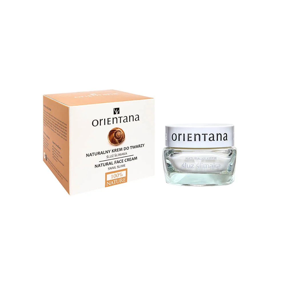 Orientana naturalny krem ze śluzem ślimaka, 50 ml