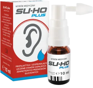 SU-HO Plus,  spray do uszu, 10 ml