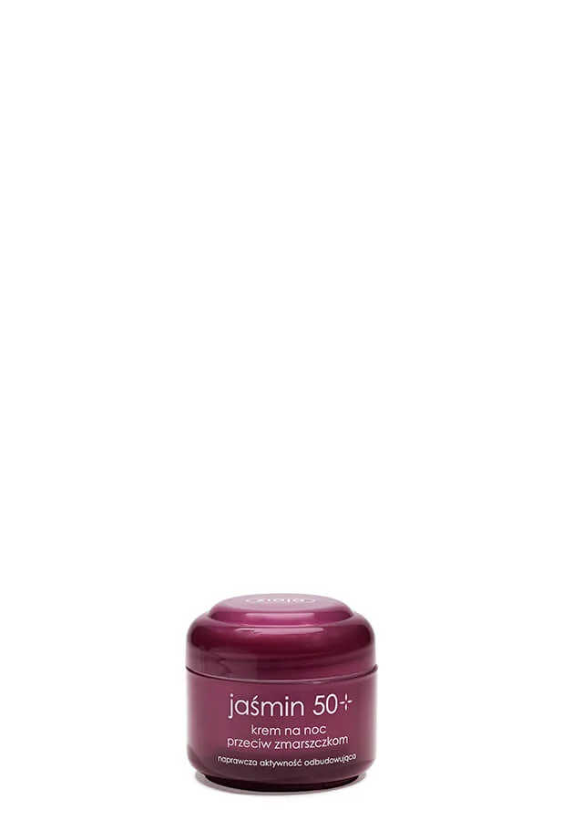 Ziaja 50+ jaśmin w kremie przeciw zmarszczkom na noc, 50 ml