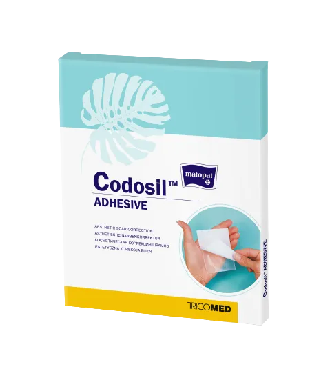 Codosil Adhesive, opatrunek silikonowy 14cmx1cm, 1 sztuka
