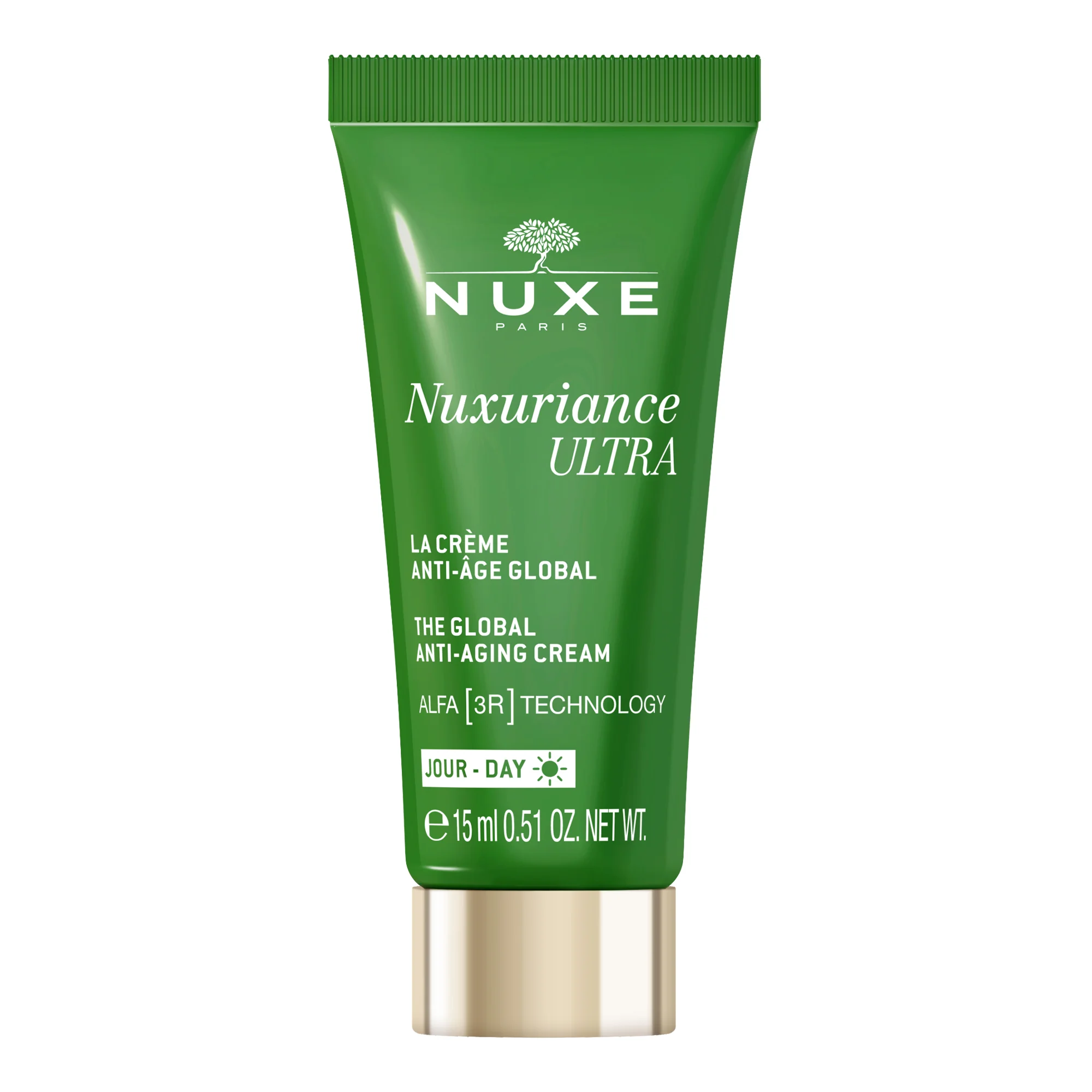 Nuxe Nuxuriance Ultra krem na noc, 50 ml + krem  na dzień, 15 ml + Roll On Huile Prodigieuse Or, 8 ml