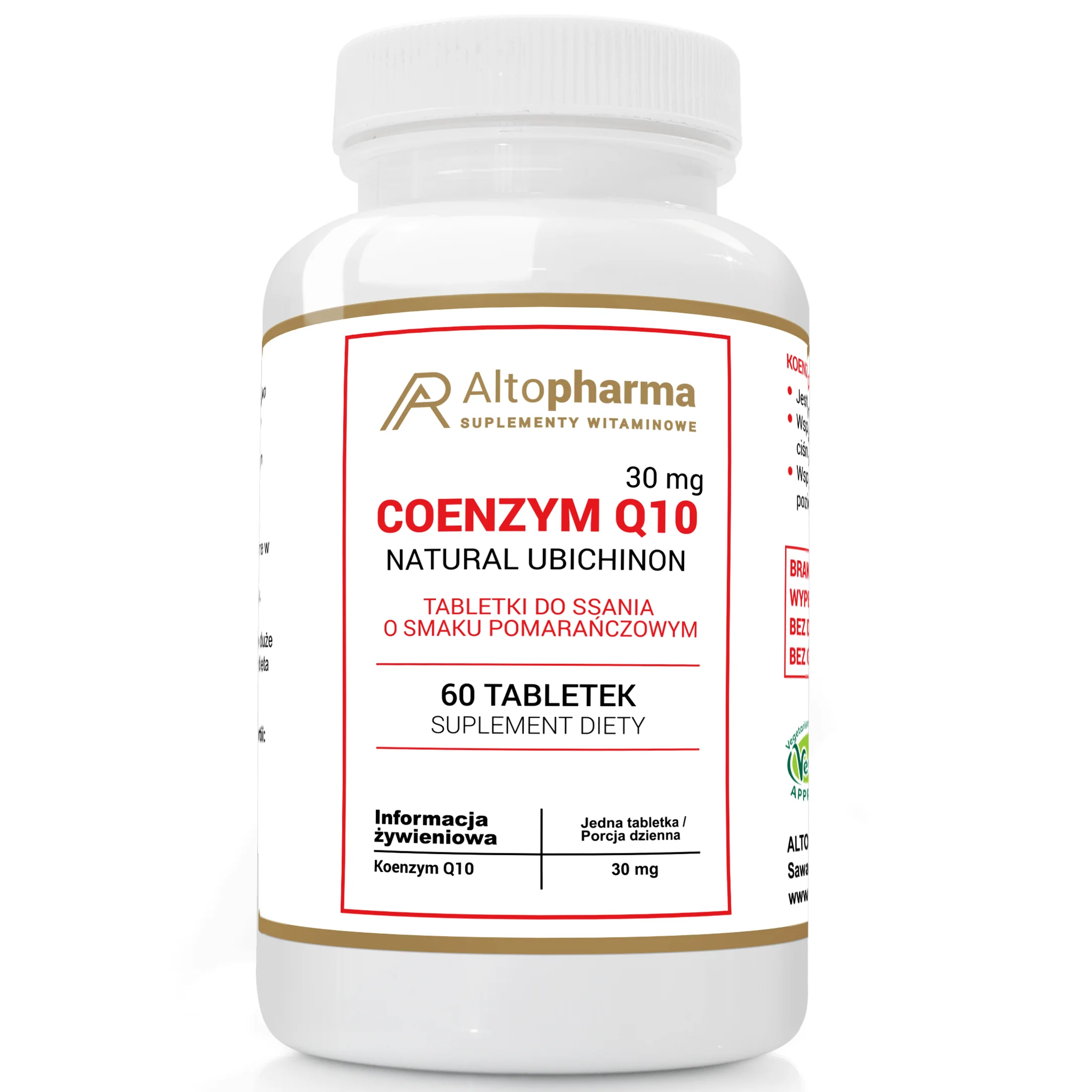Altopharma Koenzym Q10 60 tabletek do ssania