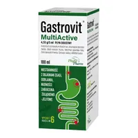 Gastrovit MultiActive, 4,55 g/5 ml, płyn doustny, 100 ml