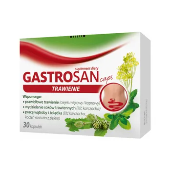 Gastrosan Caps Trawienie, suplement diety, 30 kapsułek 