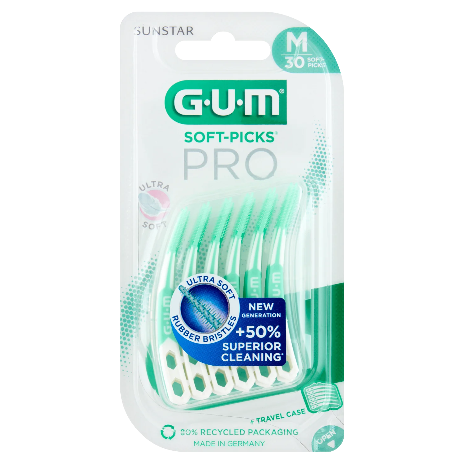 Sunstar Sunstar GUM Soft-Picks PRO Szczoteczki międzyzębowe M, 30 szt.