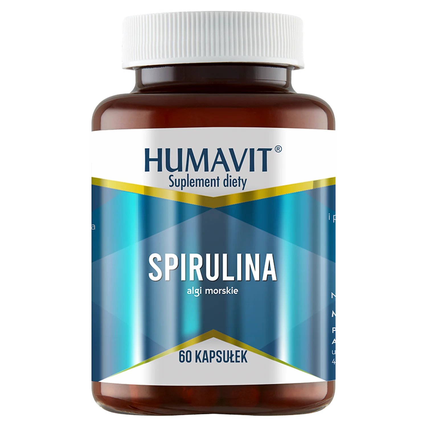 Humavit Spirulina 60 kapsułek