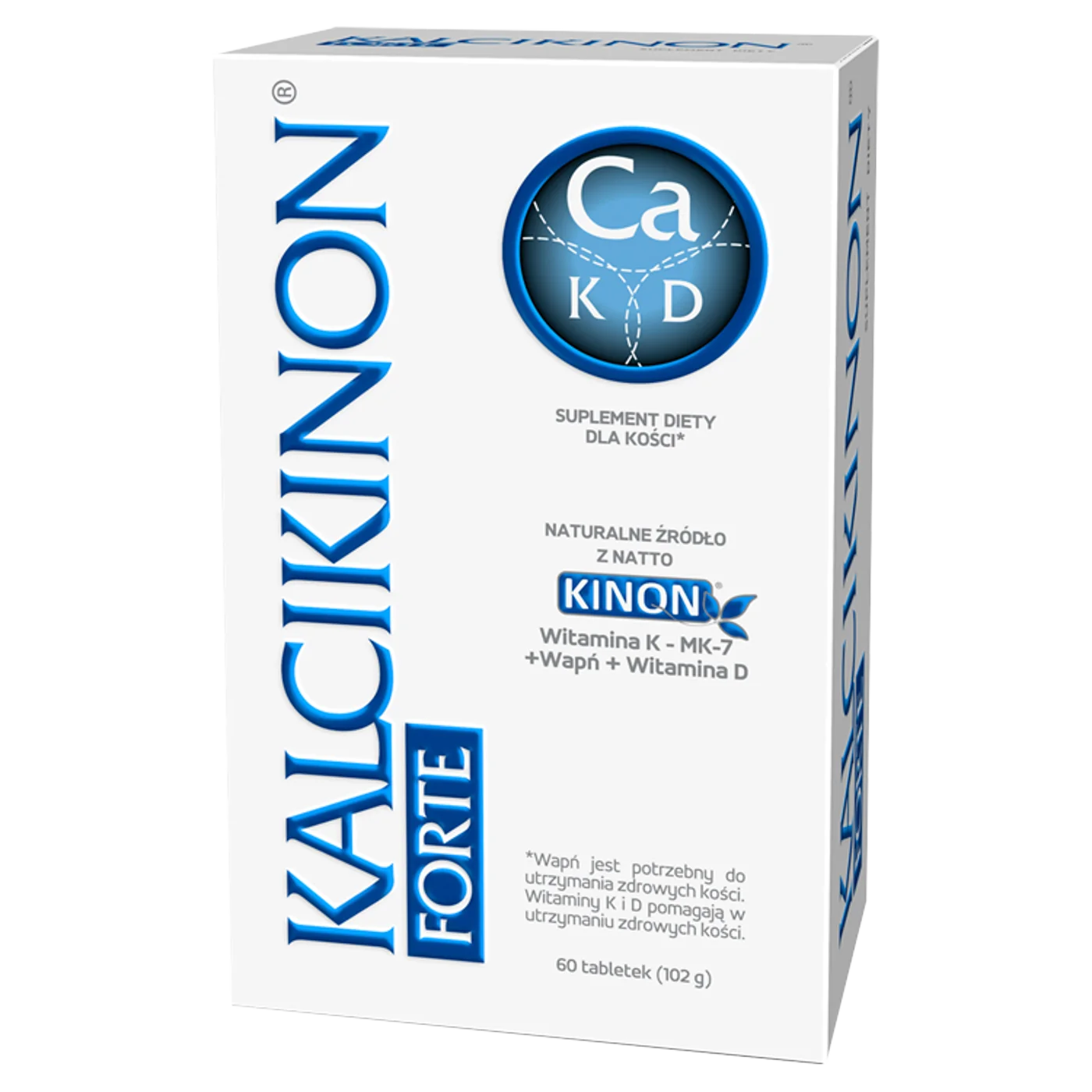 Kalcikinon Forte suplement diety, 60 tabletek