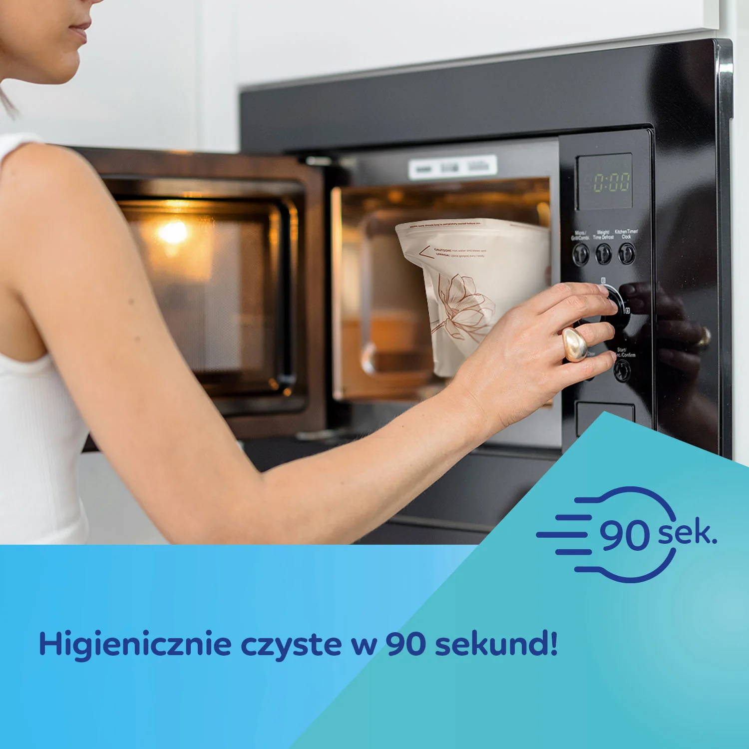 Canpol Babies woreczki do sterylizacji w kuchence mikrofalowej, 6 szt.
