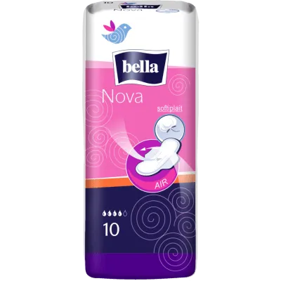 Bella Nova, podpaski ze skrzydełkami, 10 sztuk