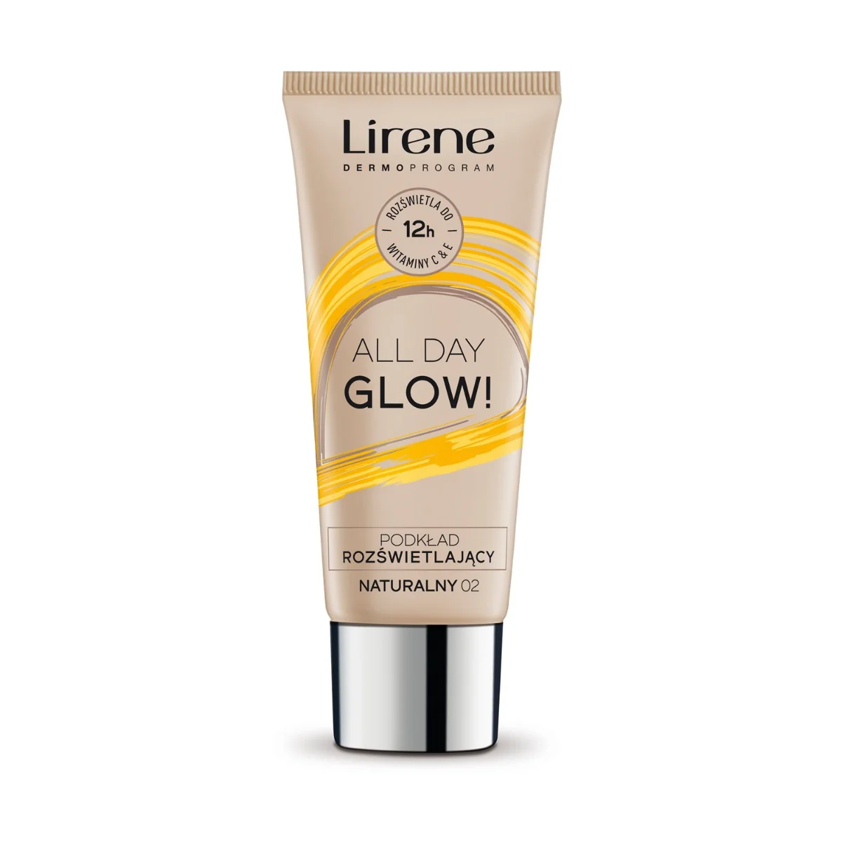 Lirene fluid rozświetlający z witaminą C nr 02 Naturalny, 30 ml