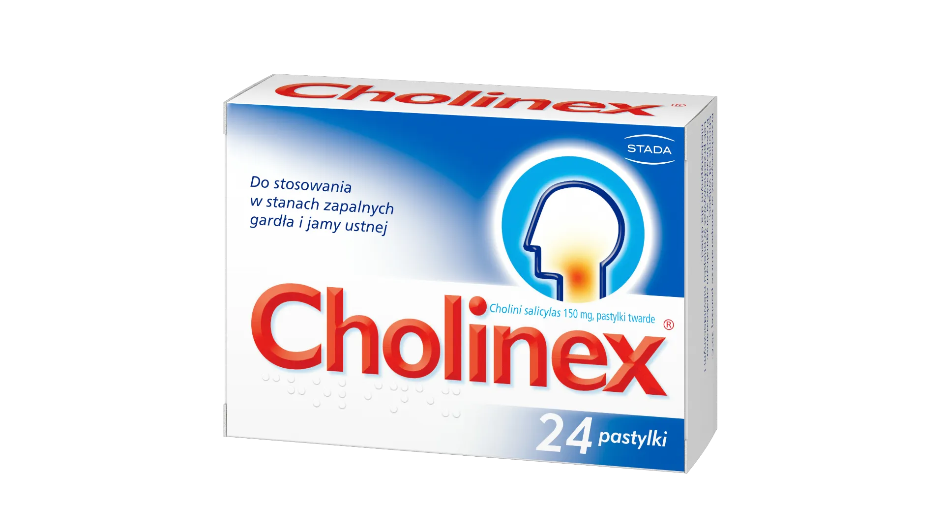 Cholinex, 24 pastylki twarde 