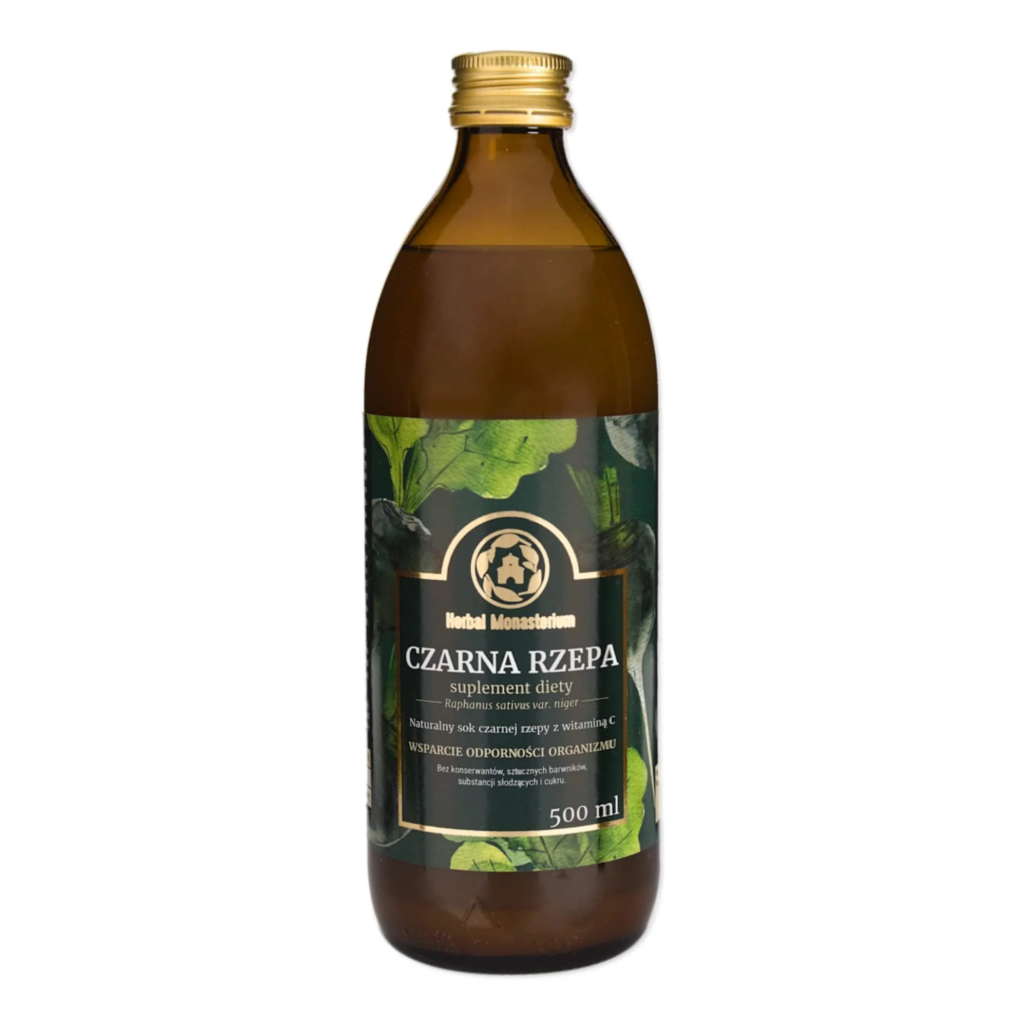 Herbal Monasterium sok z czarnej rzepy, 500 ml