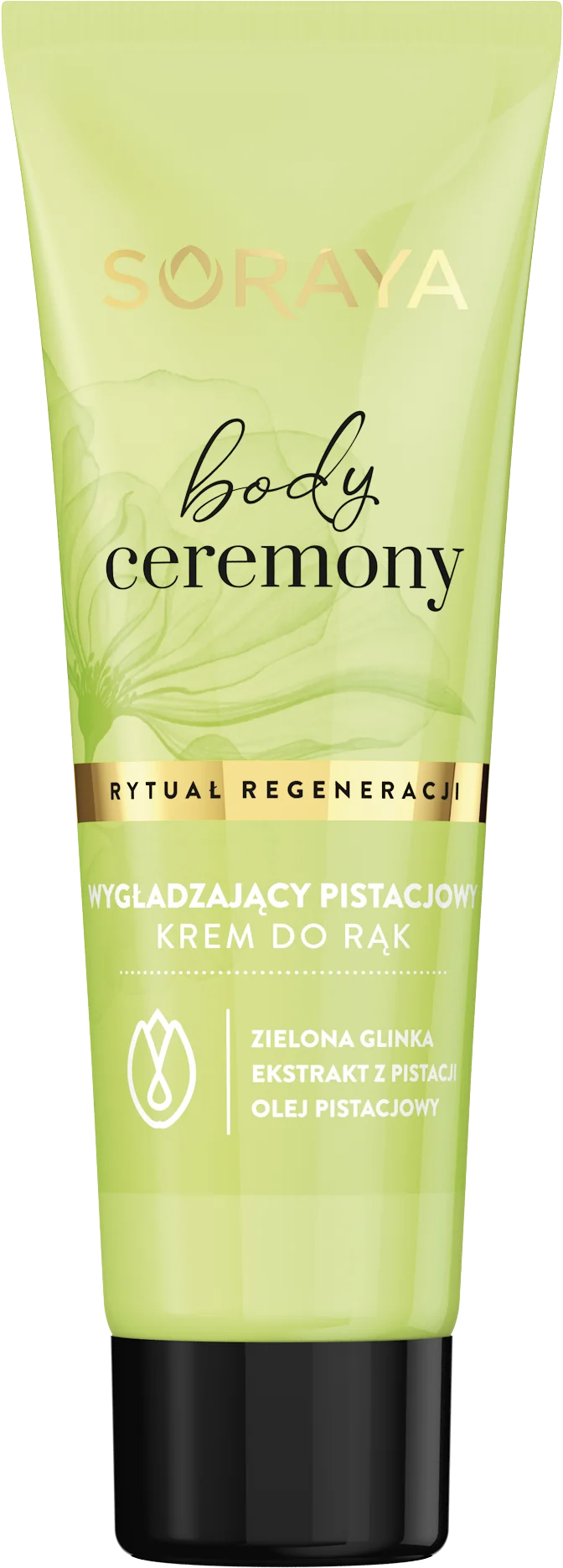 Soraya Body Ceremony wygładzający pistacjowy krem do rąk, 50 ml