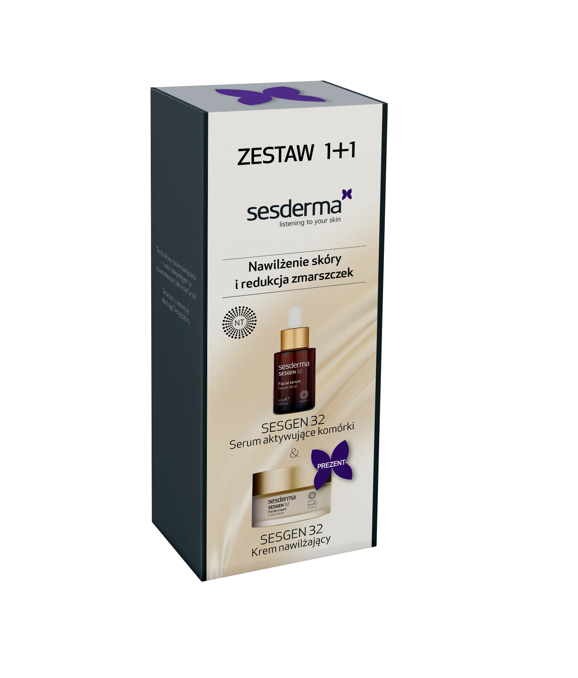 Sesderma Sesgen 32 Zestaw serum przeciwstarzeniowe, 30 ml + krem odżywczy, 50 ml