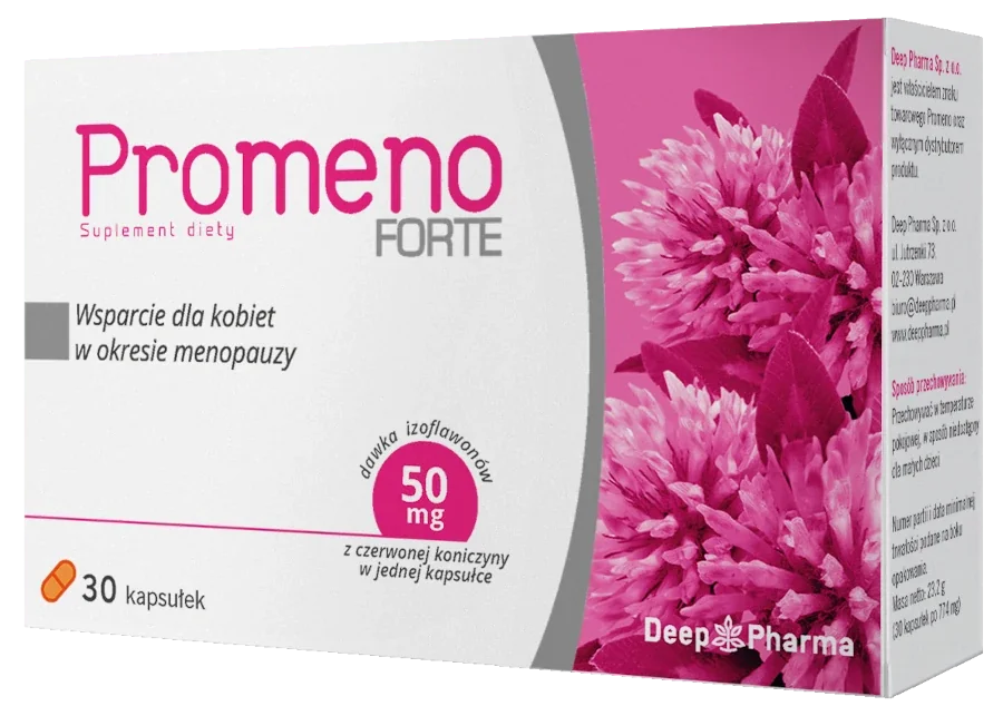 Promeno Forte suplement diety, 30 kapsułek