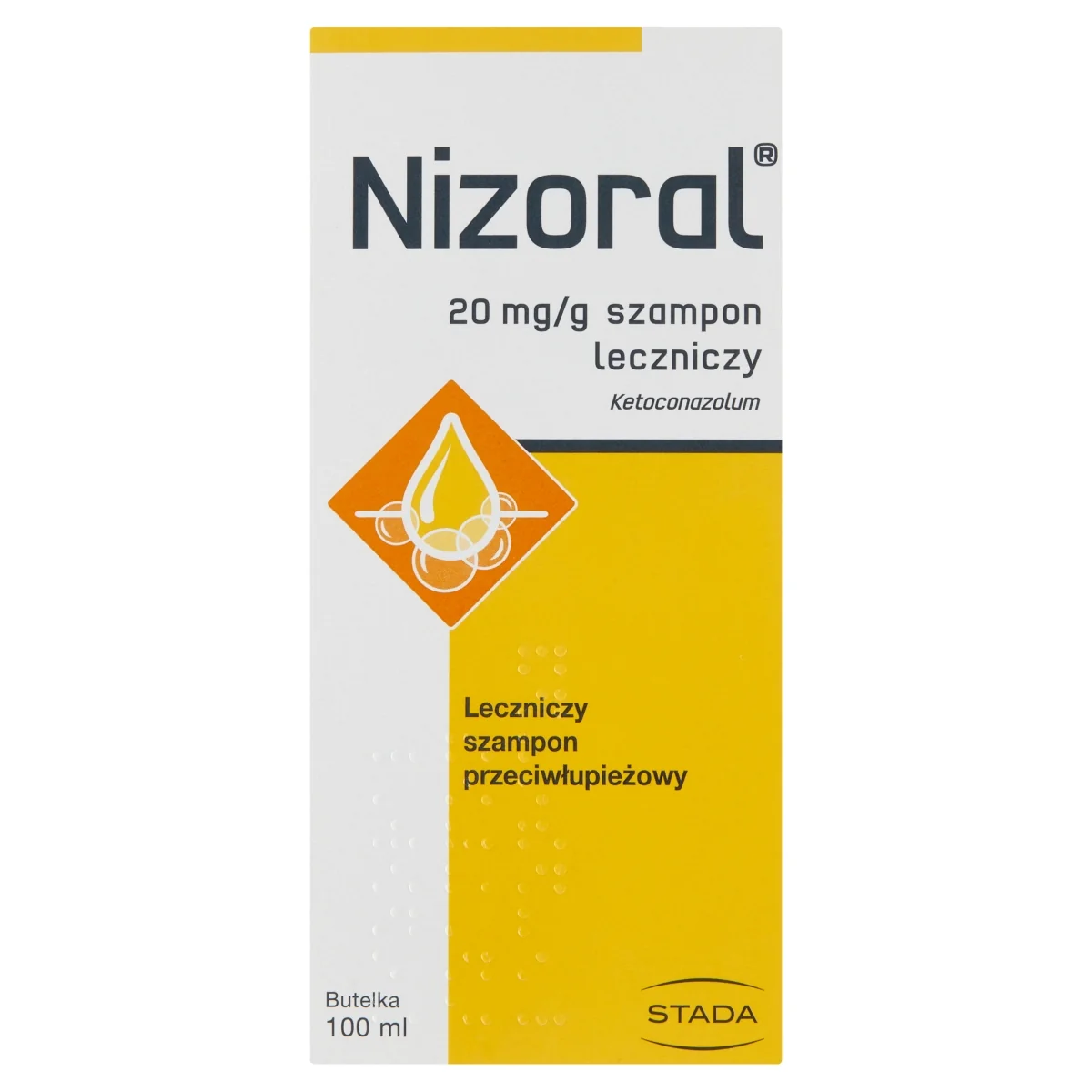 Nizoral (20 mg/g), szampon leczniczy, 100 ml