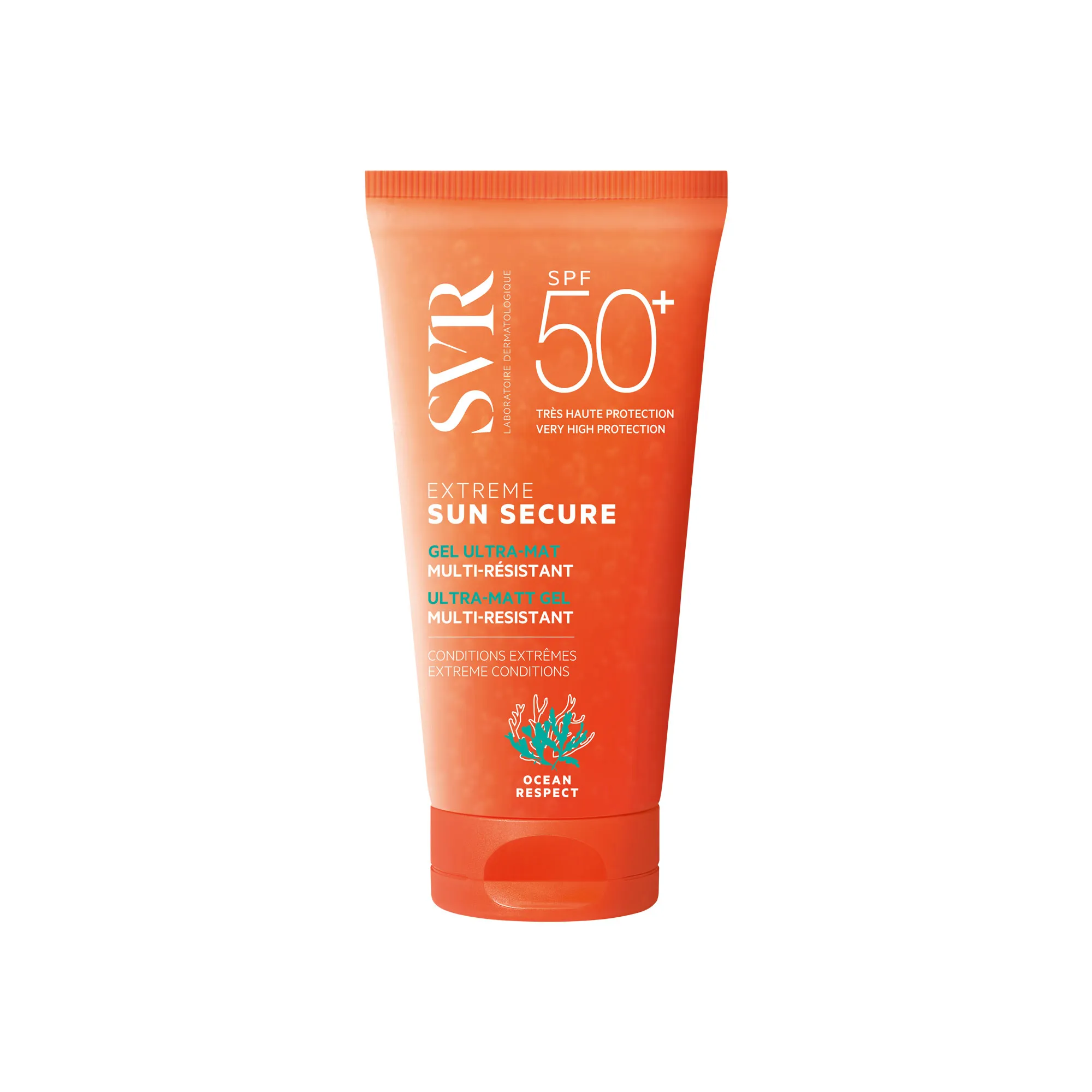 SVR Sun Secure Extreme SPF 50+, ultra odporny, matujący żel ochronny, 50 ml