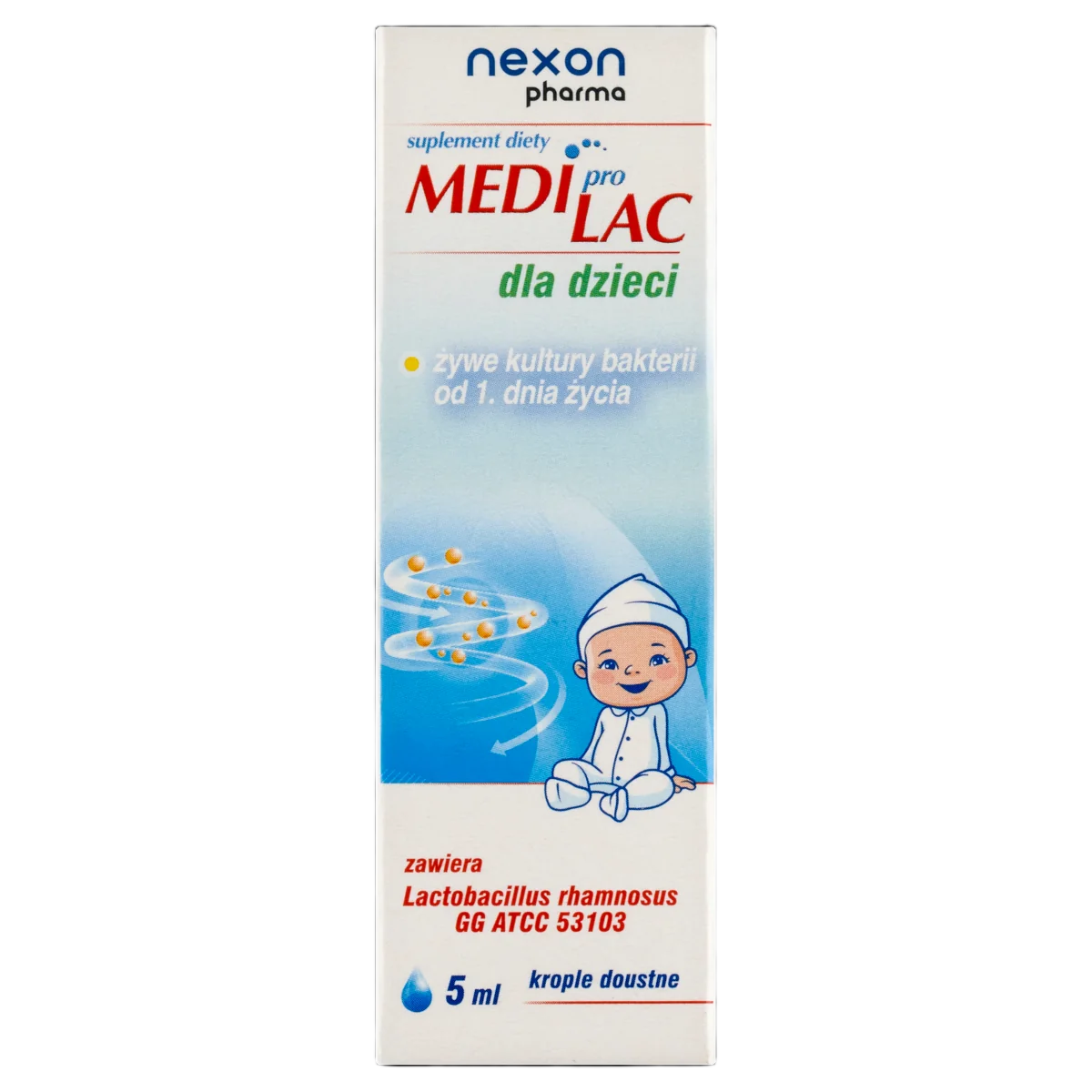 Mediprolac dla dzieci krople 5 ml