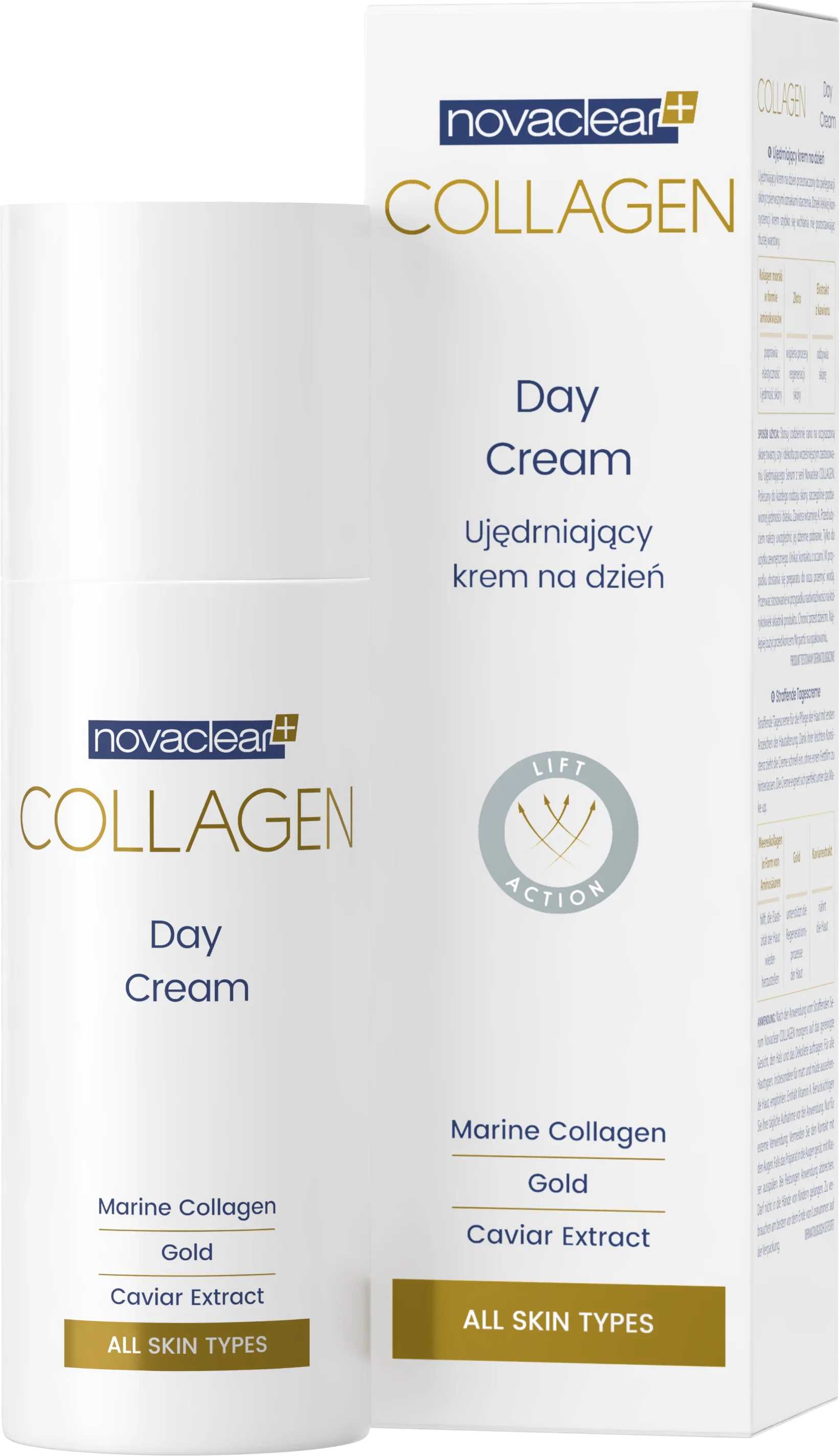 Novaclear Collagen ujędrniający krem na dzień, 50 ml