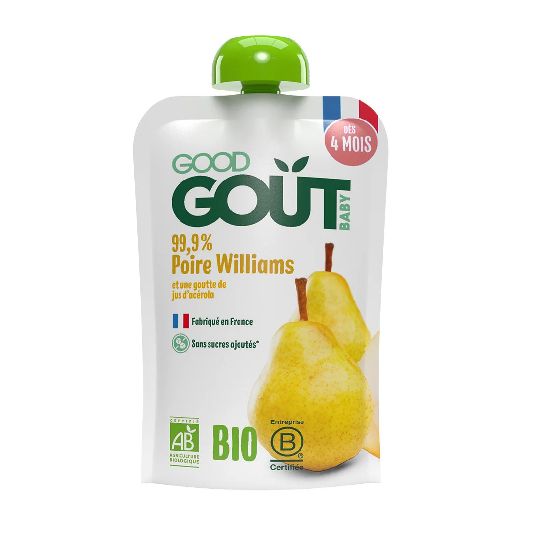 Good Gout BIO gruszka Williams, 120 g