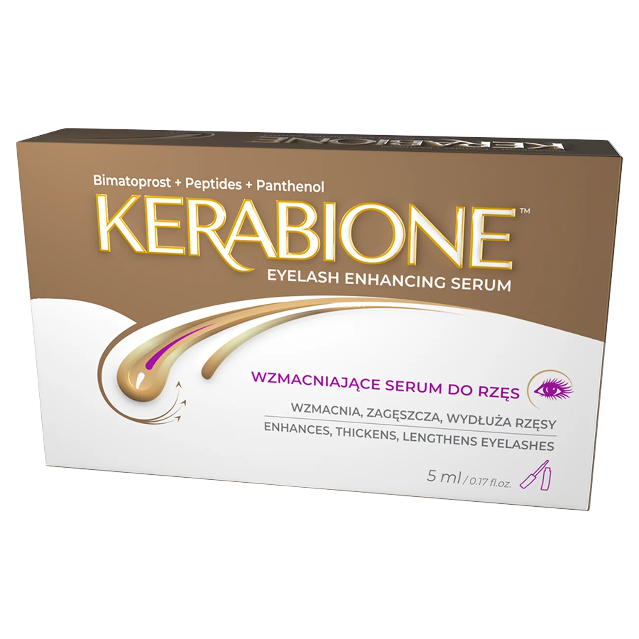 Kerabione serum wzmacniające do rzęs, 5 ml