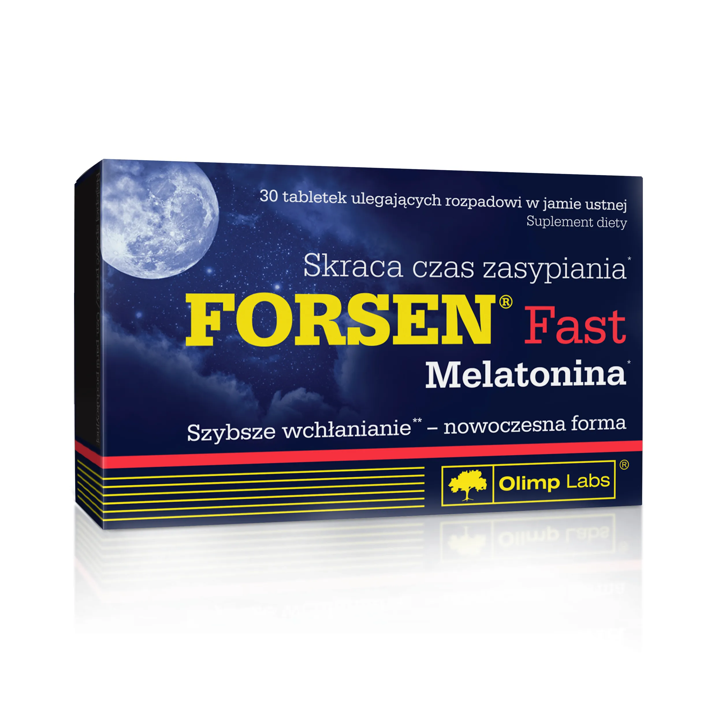 Olimp Forsen Fast Melatonina, suplement diety, 30 tabletek