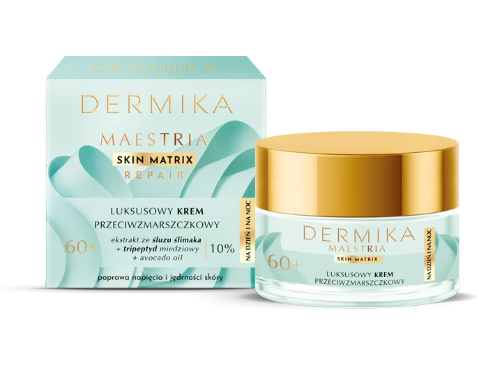 Dermika Maestria luksusowy krem przeciwzmarszczkowy na dzień i na noc 60+, 50 ml