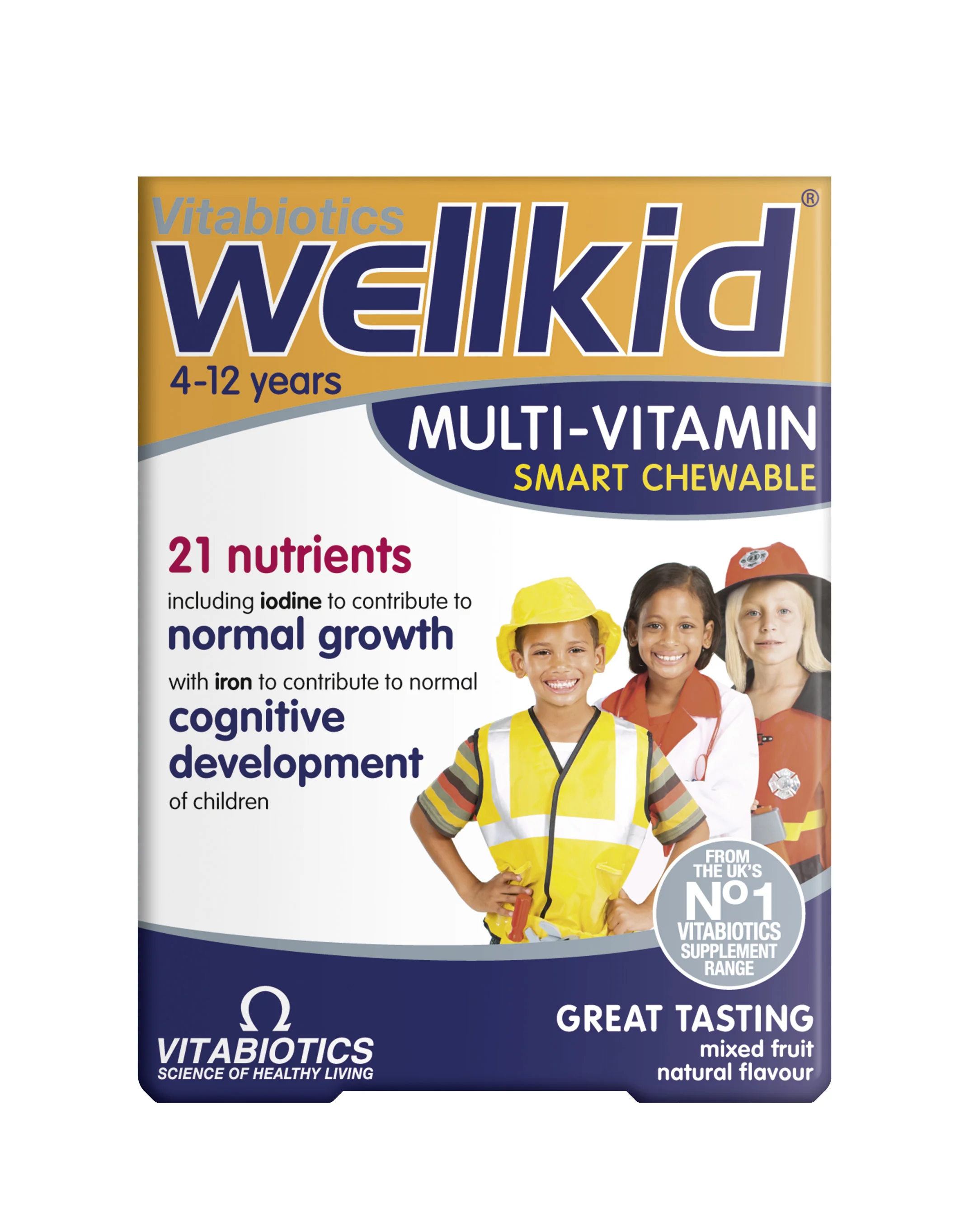 Vitabiotics Wellkid Multivitamin 30 tabletek