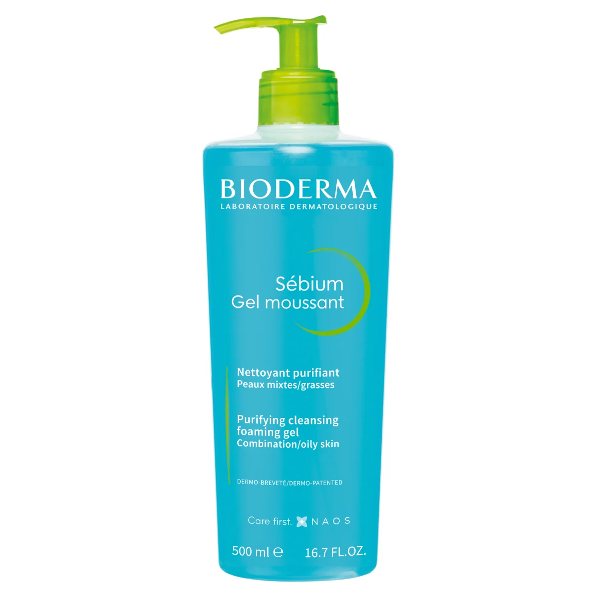 Bioderma Sebium Gel Moussant antybakteryjny żel do mycia twarzy, 500 ml