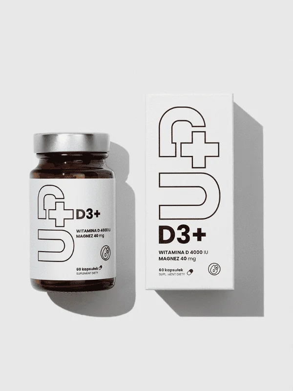 UP Health Pharma UP D3+ 60 kapsułek