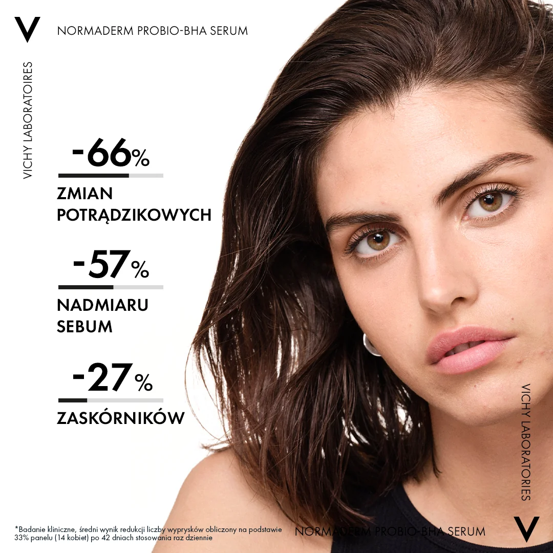 Vichy Normaderm Probio-BHA skoncentrowane serum przeciw niedoskonałościom, 30 ml
