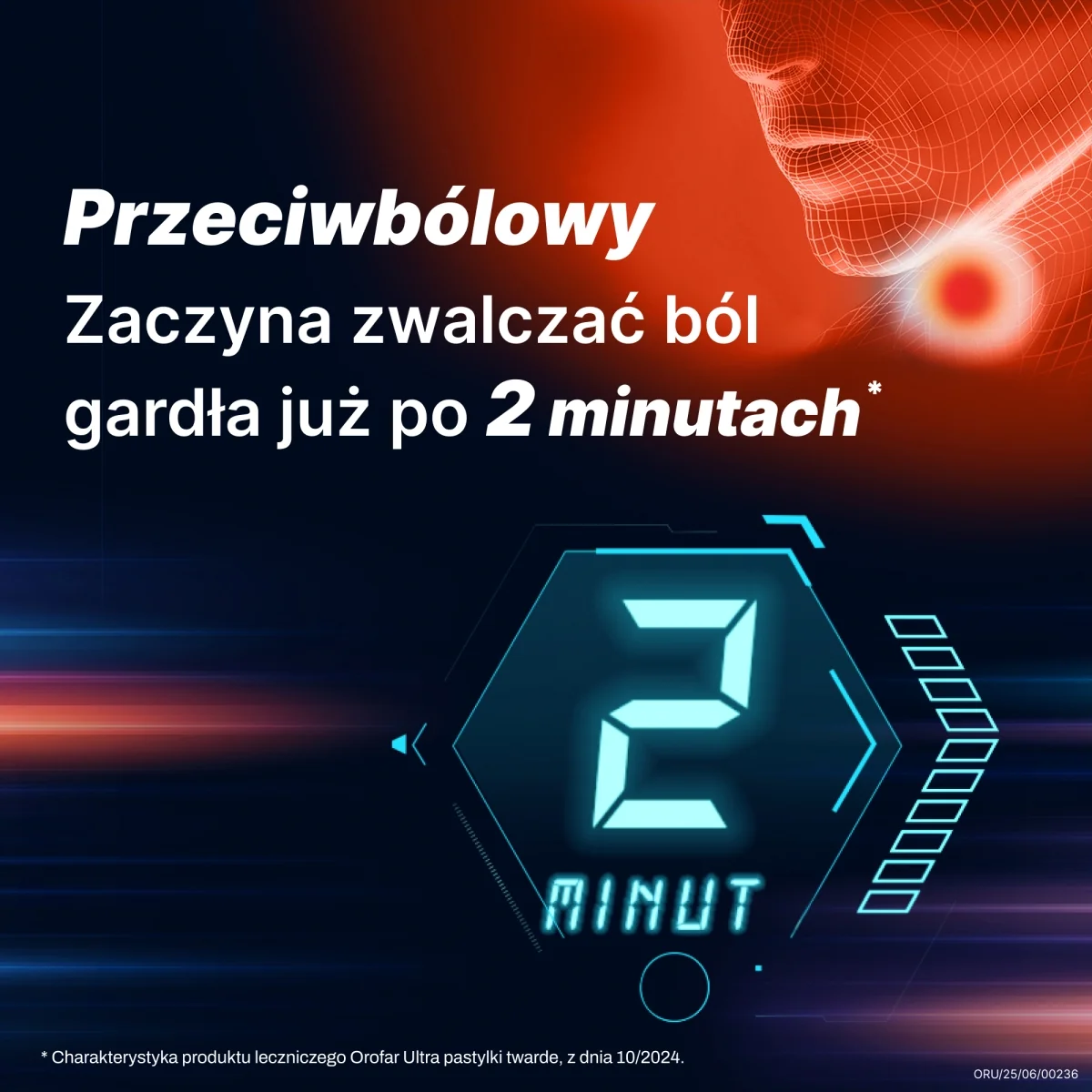 Orofar Ultra 8,75 mg 24 pastylki twarde