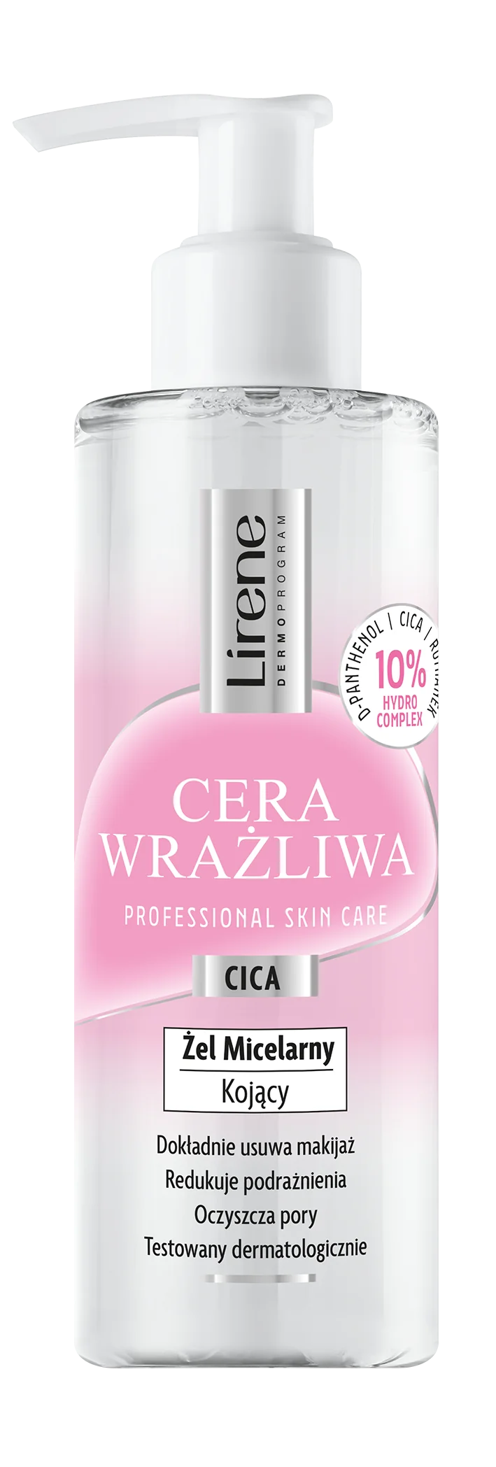 Lirene Cera Wrażliwa żel micelarny kojący, 145 ml
