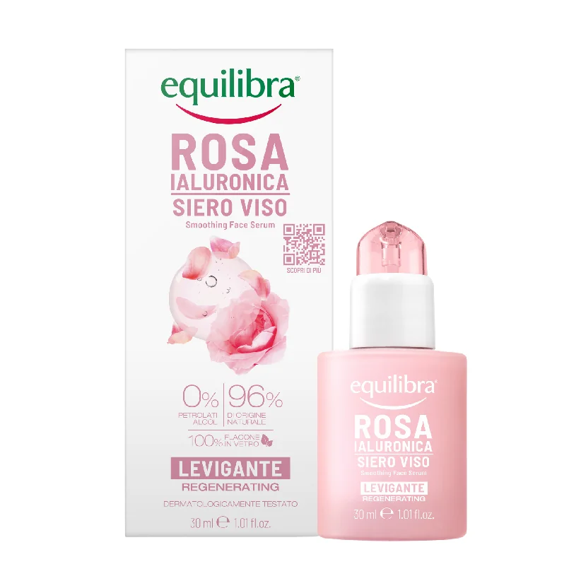Equilibra Rosa serum do twarzy wygładzające, 30 ml Data ważności: 31.10.2026