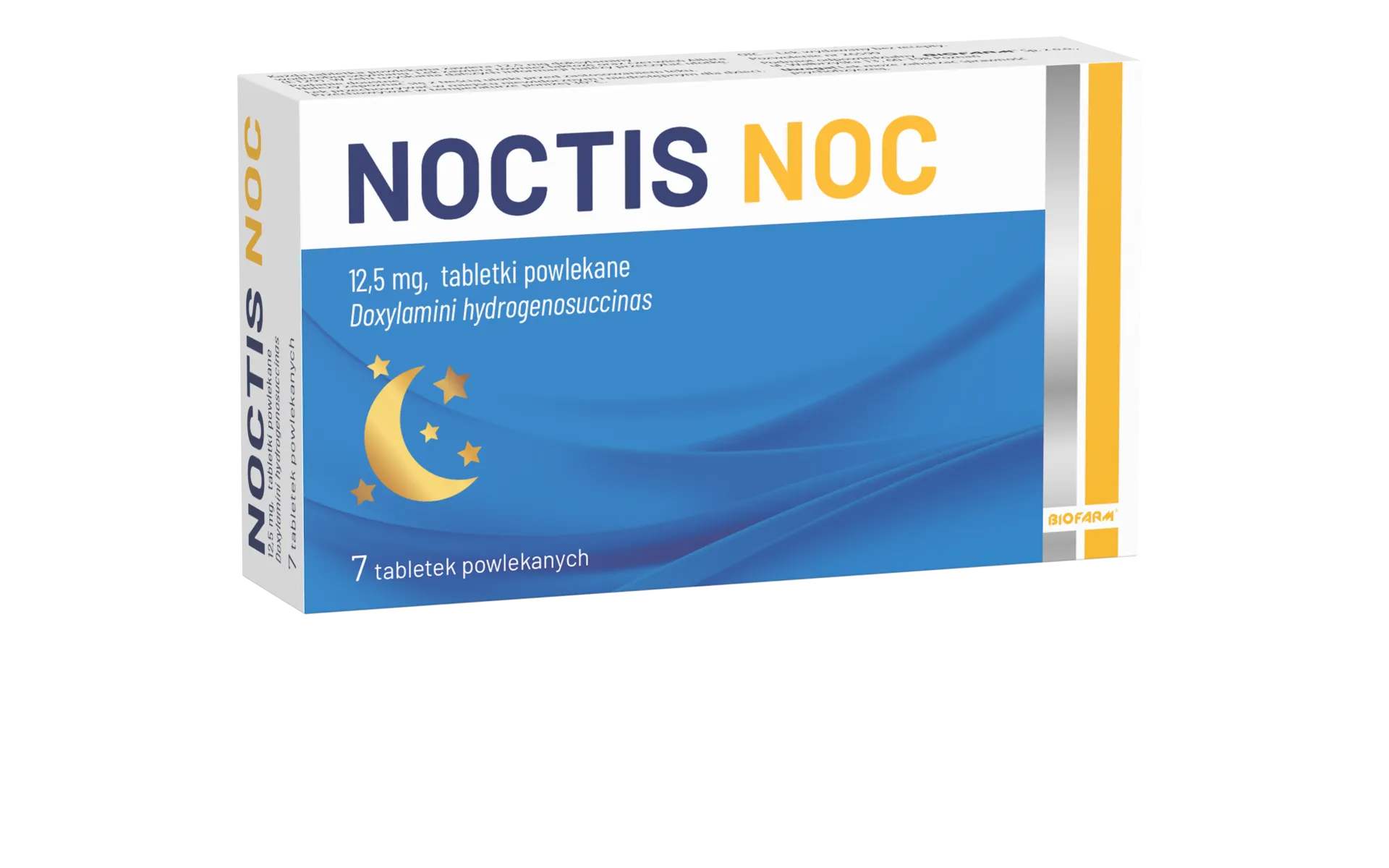 Noctis Noc, 0,0125 g, 7 tabletek powlekanych