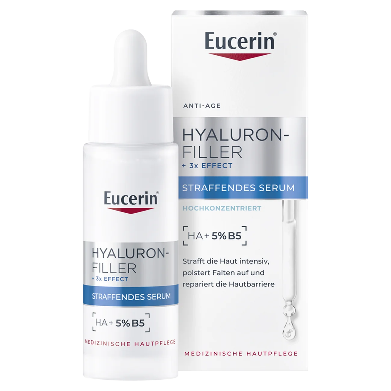 Eucerin Hyaluron-Filler serum intensywnie nawilżająco-regenerujące, 30 ml