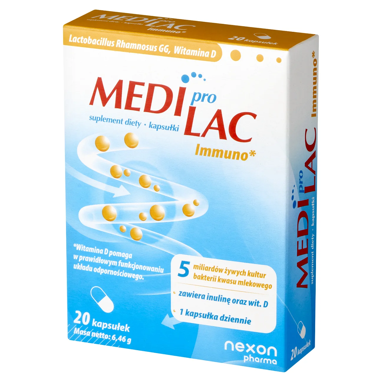 Mediprolac Immuno 20 kapsułek