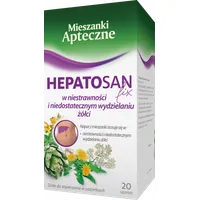 Hepatosan fix, zioła do zaparzania, 20 saszetek do zaparzania