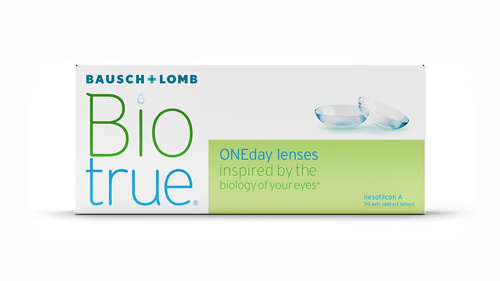 Bausch+Lomb BioTrue Oneday soczewki kontaktowe jednodniowe -0,50, 30 szt.