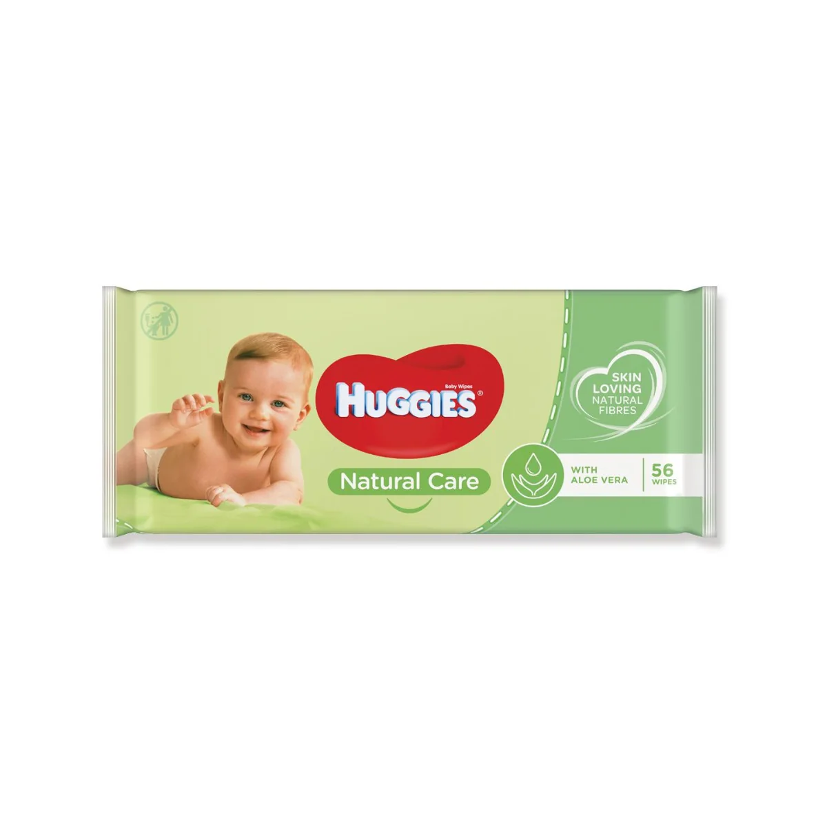 Huggies Natural Care chusteczki nawilżane, 56 szt.